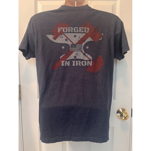 Lot of 3 The Lift Box Short Sleeve T Shirt Mens M Weight Lifting Gym Pump Cover - Picture 7 of 8